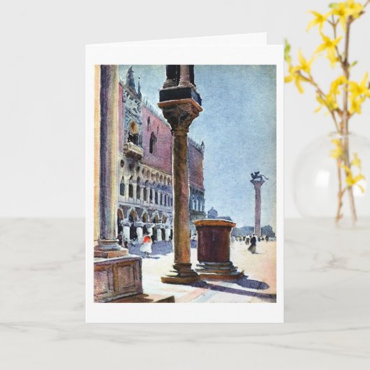 Venedig (7) Karte (Gelbe Blume)