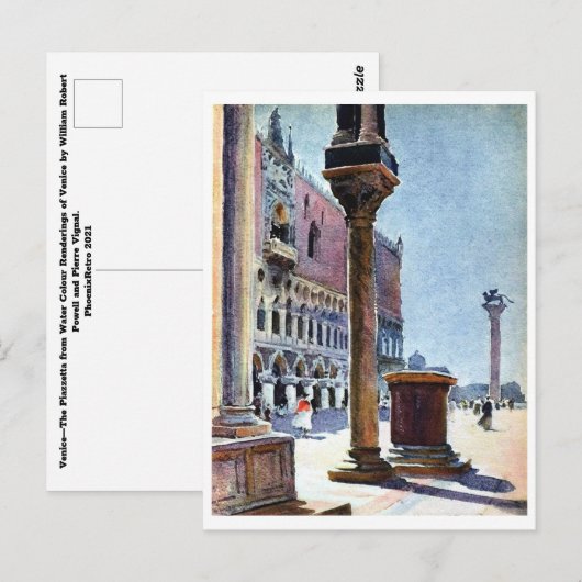 Venedig (7) postkarte (Vorne/Hinten)