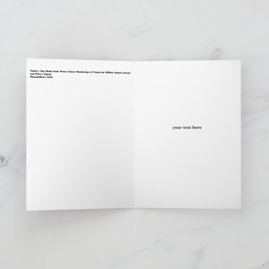 Venedig (8) Karte (Innenseite)