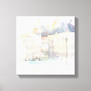 Venedig-Aquarell Leinwanddruck