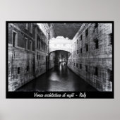 Venedig - Architektur am Abend Nr. 1 (Poster) Poster (Vorne)