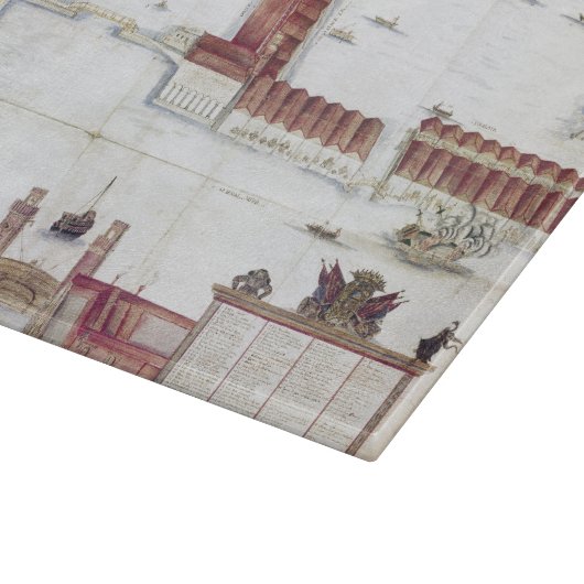 VENEDIG: ARSENALE SCHNEIDEBRETT (Ecke)