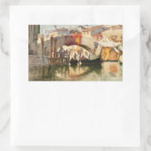 Venedig-Aufkleber von Roussoff Rechteckiger Aufkleber (Tasche)