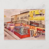 Venedig Beach Boardwalk Postkarte (Vorderseite)