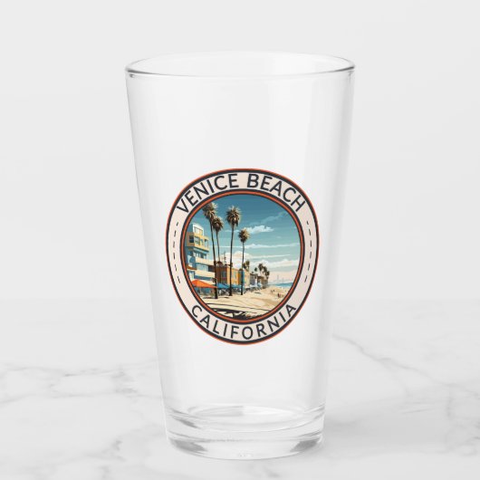 Venedig Beach California Glas (Vorderseite)