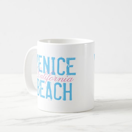 Venedig Beach California Kaffeetasse (Vorderseite Links)