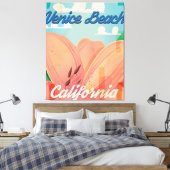 Venedig Beach California Leinwanddruck (Insitu (Schlafzimmer))