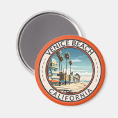 Venedig Beach California Magnet (Vorderseite/Rückseite)