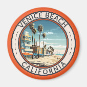 Venedig Beach California Magnet (Vorne)