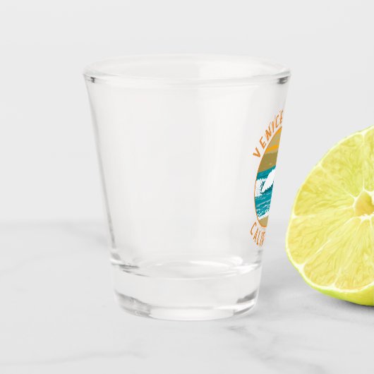 Venedig Beach California Vintage Schnapsglas (Links)