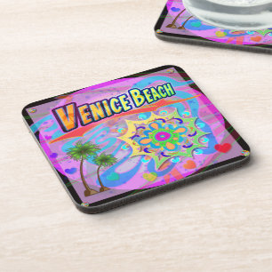 Venedig Beach Der wahre Fortschritt Untersetzer