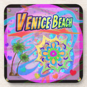 Venedig Beach Der wahre Fortschritt Untersetzer (Vorderseite)