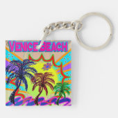 Venedig Beach Ewiger Schlüsselanhänger (Rückseite)