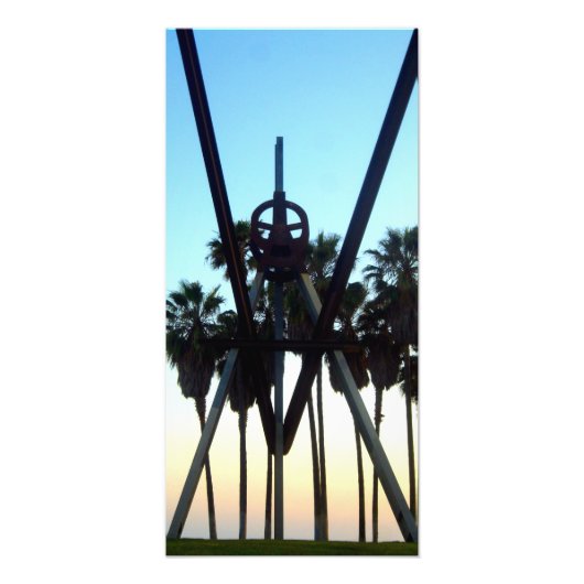Venedig Beach Sky California Foto Foto Print (Vorne)