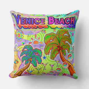 Venedig Beach Urlaub Ziel Pillow Kissen