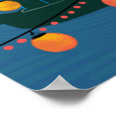 Venedig bei Nacht Poster (Ecke)