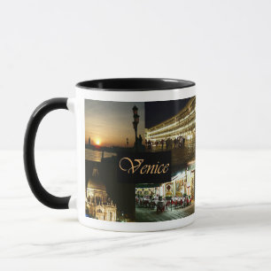 Venedig bei Nacht Tasse