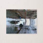Venedig berühmte Seufzerbrücke, Venedig Italien Puzzle (Horizontal)
