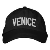 Venedig bestickte Mütze Baseballkappe (Vorderseite)