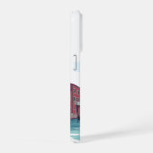 Venedig Blau Drift Moderne Coole Ästhetik Handyhül iPhone Hülle (Rechte Seite)
