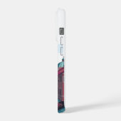 Venedig Blau Drift Moderne Coole Ästhetik Handyhül iPhone Hülle (Linke Seite)