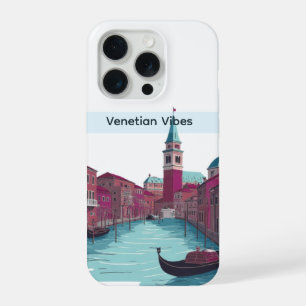 Venedig Blau Drift Moderne Coole Ästhetik Handyhül iPhone 15 Pro Hülle
