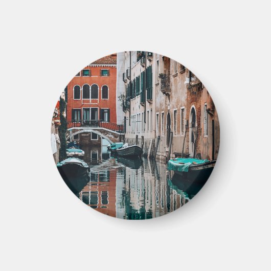 Venedig Boote Magnet (Vorne)