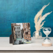 Venedig Bootskanal Fotoplatte (InSitu)