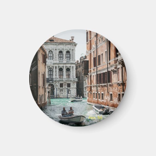 Venedig Bootskanal Magnet (Vorne)