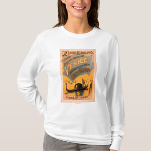 Venedig, Braut des Meeres an den Olympia-Gondeln T-Shirt
