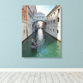 Venedig Bridge of Sights View Leinwand (Insitu (Holzboden))