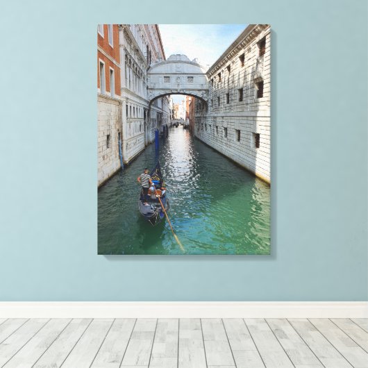 Venedig Bridge of Sights View Leinwand (Insitu (Holzboden))