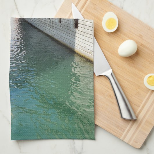 Venedig Bridge of Sights View Teetuch Geschirrtuch (Viertel Falte)