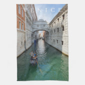 Venedig Bridge of Sights View Teetuch Geschirrtuch (Vertikal)