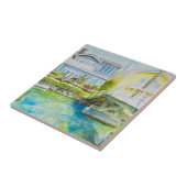 Venedig-Brücke Fliese (Seite)