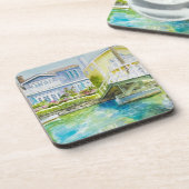 Venedig-Brücke Untersetzer (Linke Seite)