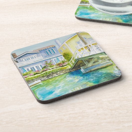 Venedig-Brücke Untersetzer (Linke Seite)