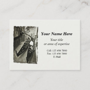 Venedig Business Card mit Kalender 2014 Visitenkarte