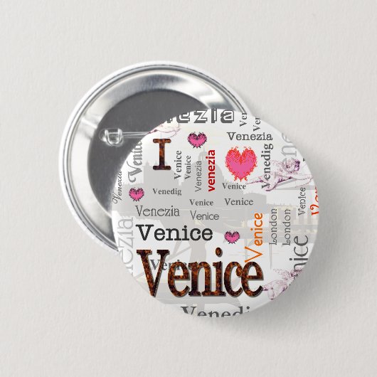 Venedig Button (Vorne & Hinten)