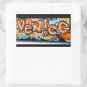 Venedig, California Street Art, Graffiti, Rechteckiger Aufkleber (Tasche)