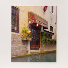 Venedig Canal Architecture Ristorante Street Puzzle