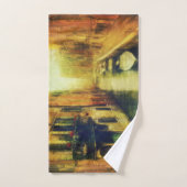 Venedig Canal Balcony Malerei Badhandtuch Set (Handtuch)