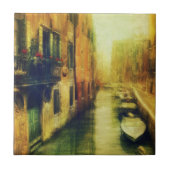 Venedig Canal Balcony Malerei Fliese (Vorderseite)