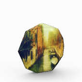 Venedig Canal Balcony Malerei Fotoblock (Links)