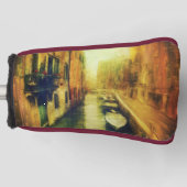 Venedig Canal Balcony Malerei Golf Headcover (Vorderseite)