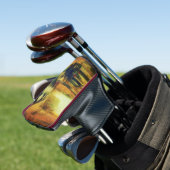 Venedig Canal Balcony Malerei Golf Headcover (In Situ)