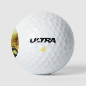 Venedig Canal Balcony Malerei Golfball (Logo)