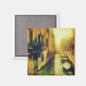 Venedig Canal Balcony Malerei Magnet (Vorderseite/Rückseite)