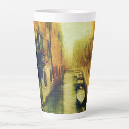 Venedig Canal Balcony Malerei Milchtasse (Vorderseite)
