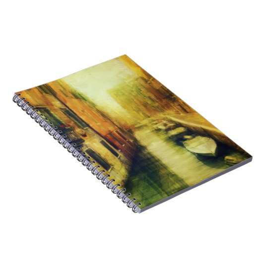 Venedig Canal Balcony Malerei Notizblock (Rechte Seite)